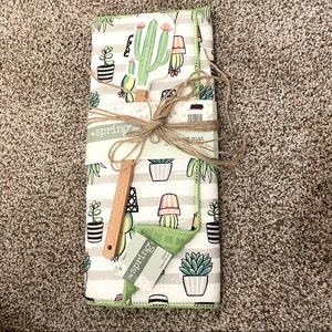 Cactus/succulent dish drying mat set